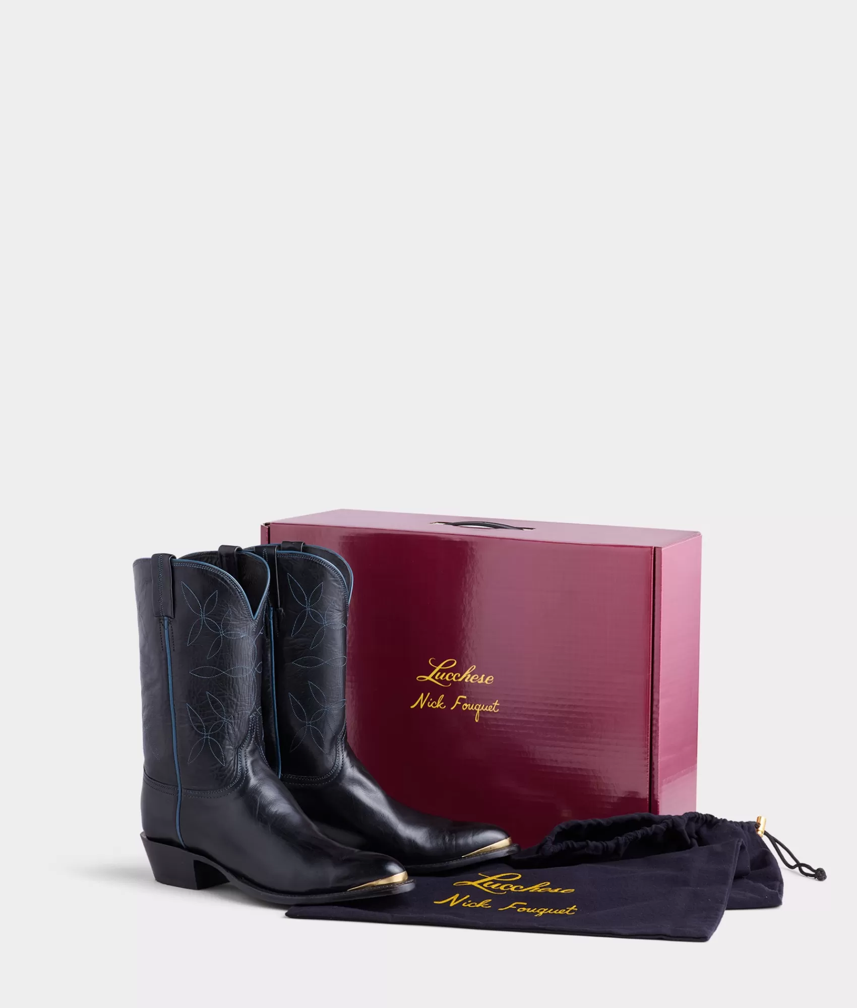 Lucchese Cowboy | Badlands Black