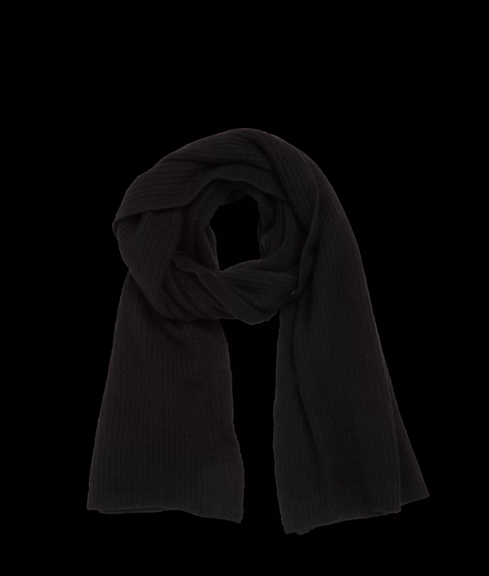 Lucchese Scarves | Cashmere Scarf Black