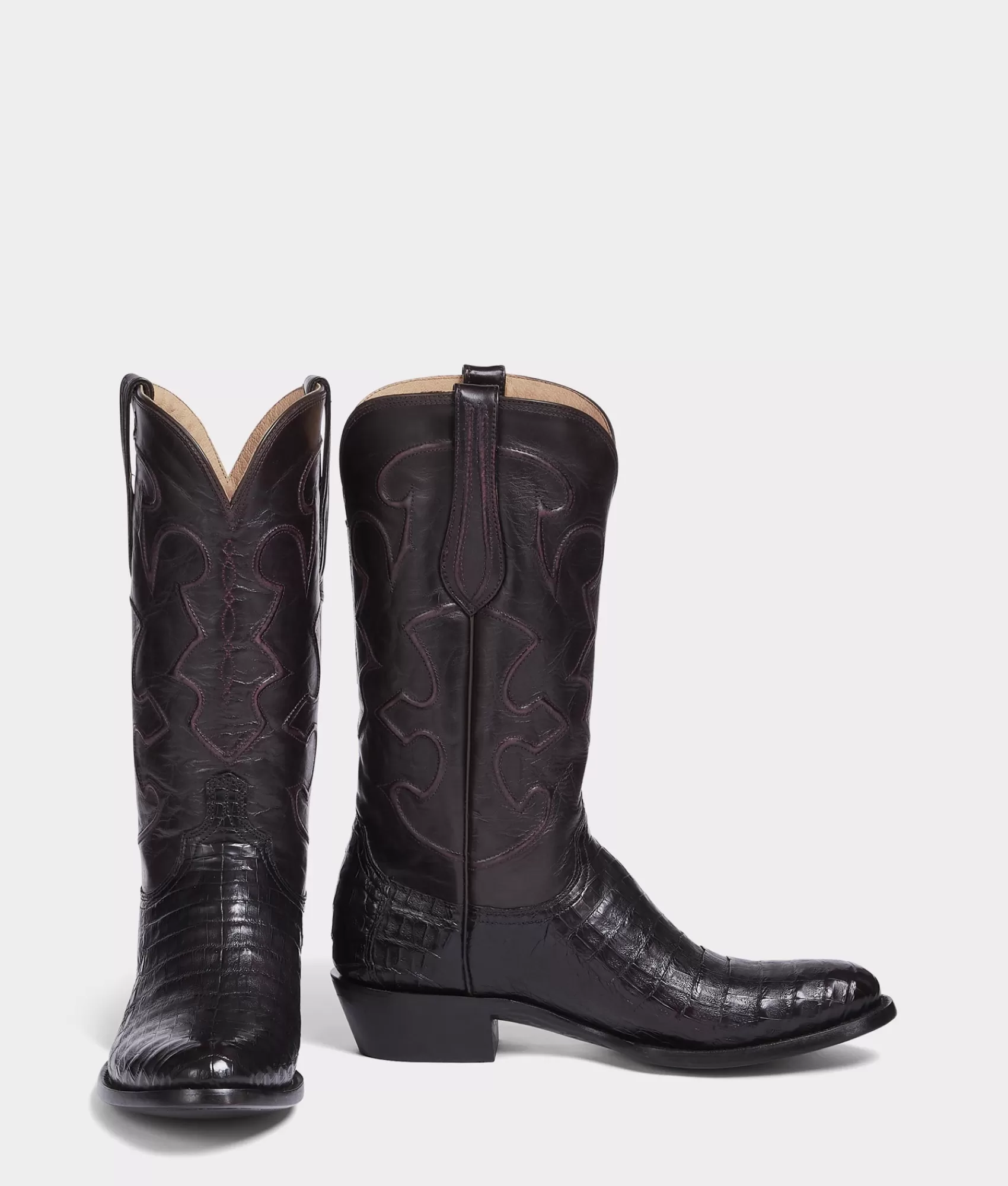 Lucchese Cowboy | Charles BlackCherry+Cordovan