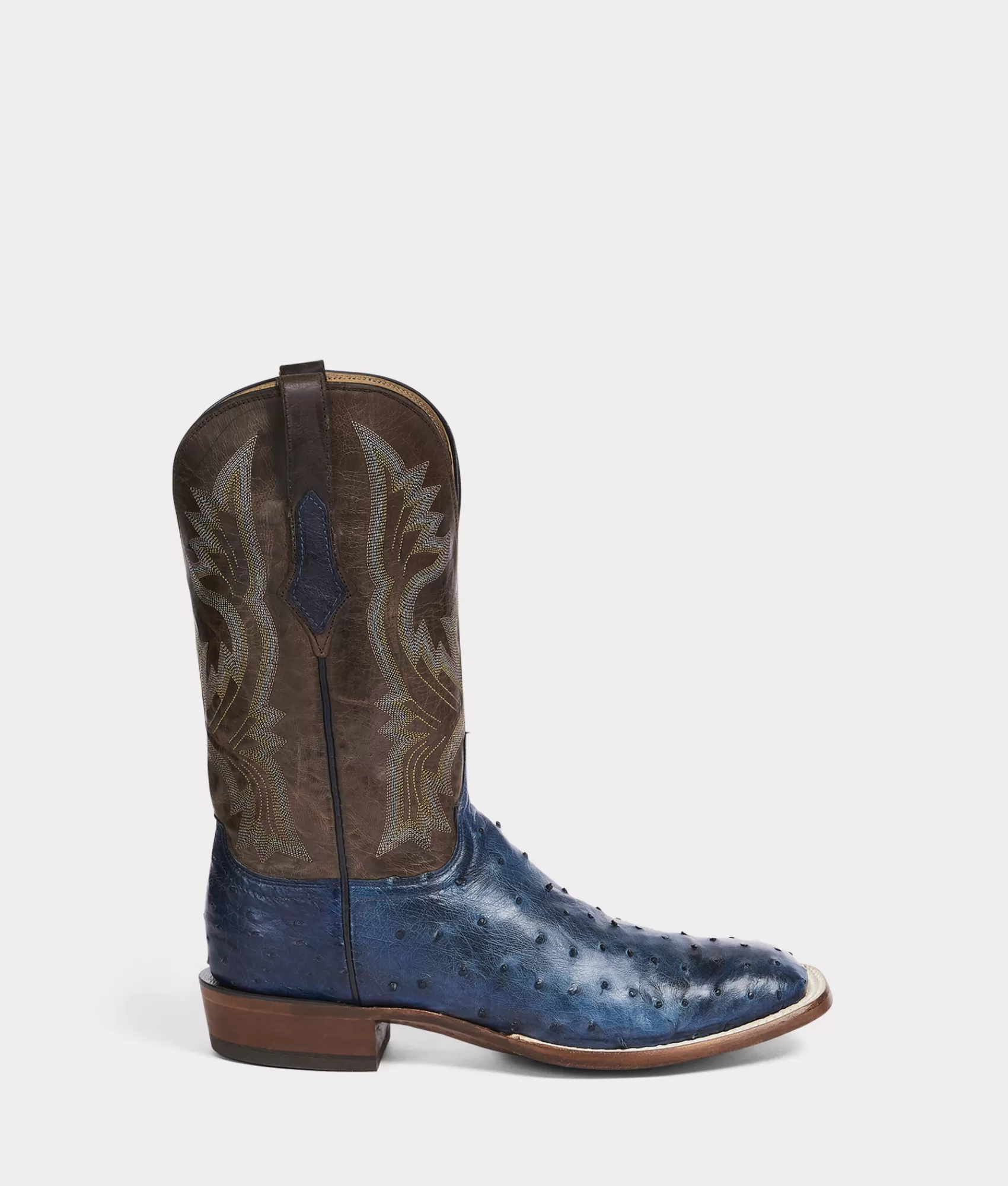 Lucchese Horseman | Cowboy | Cliff Navy+Chocolate