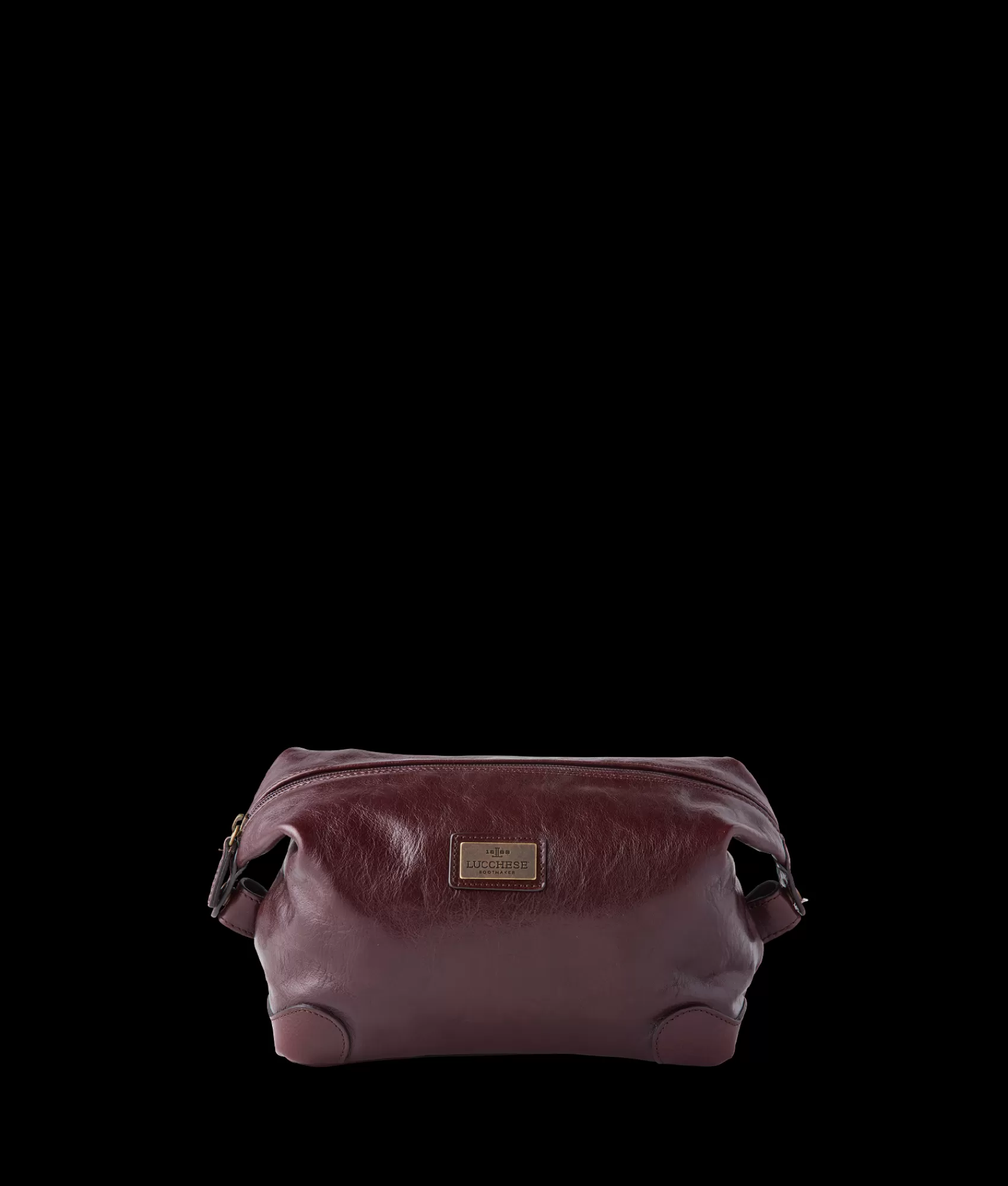 Lucchese Travel | Small Leather Goods | Cosimo Dopp Kit Chocolate
