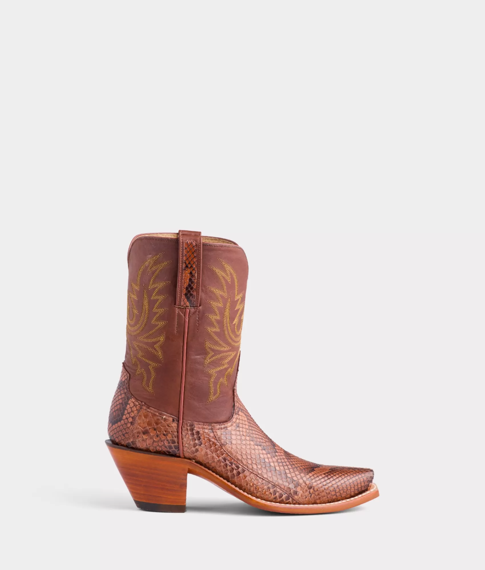 Lucchese Cowboy | Dale Exotic Amber