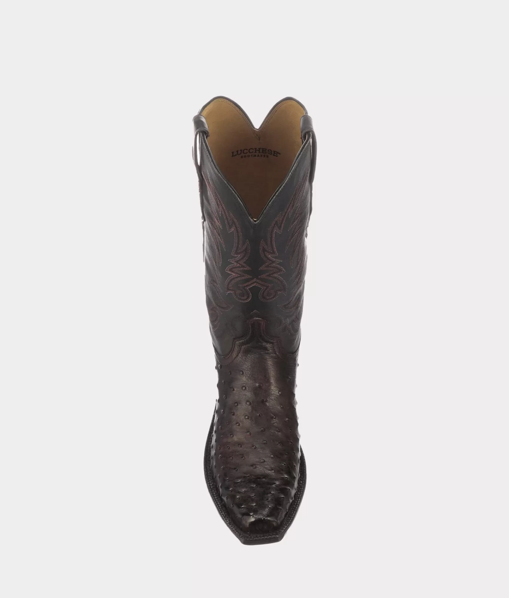 Lucchese Cowboy | Elgin BlackCherry+Black