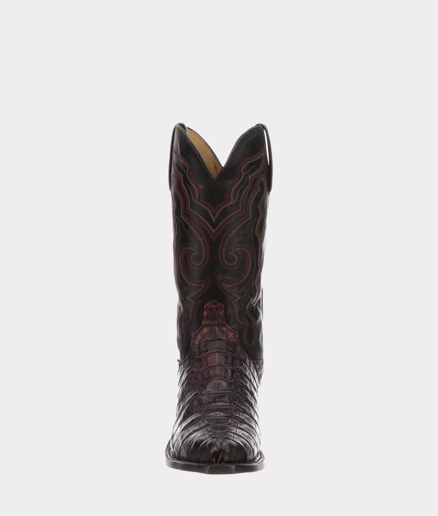 Lucchese Cowboy | Franklin BlackCherry+Black