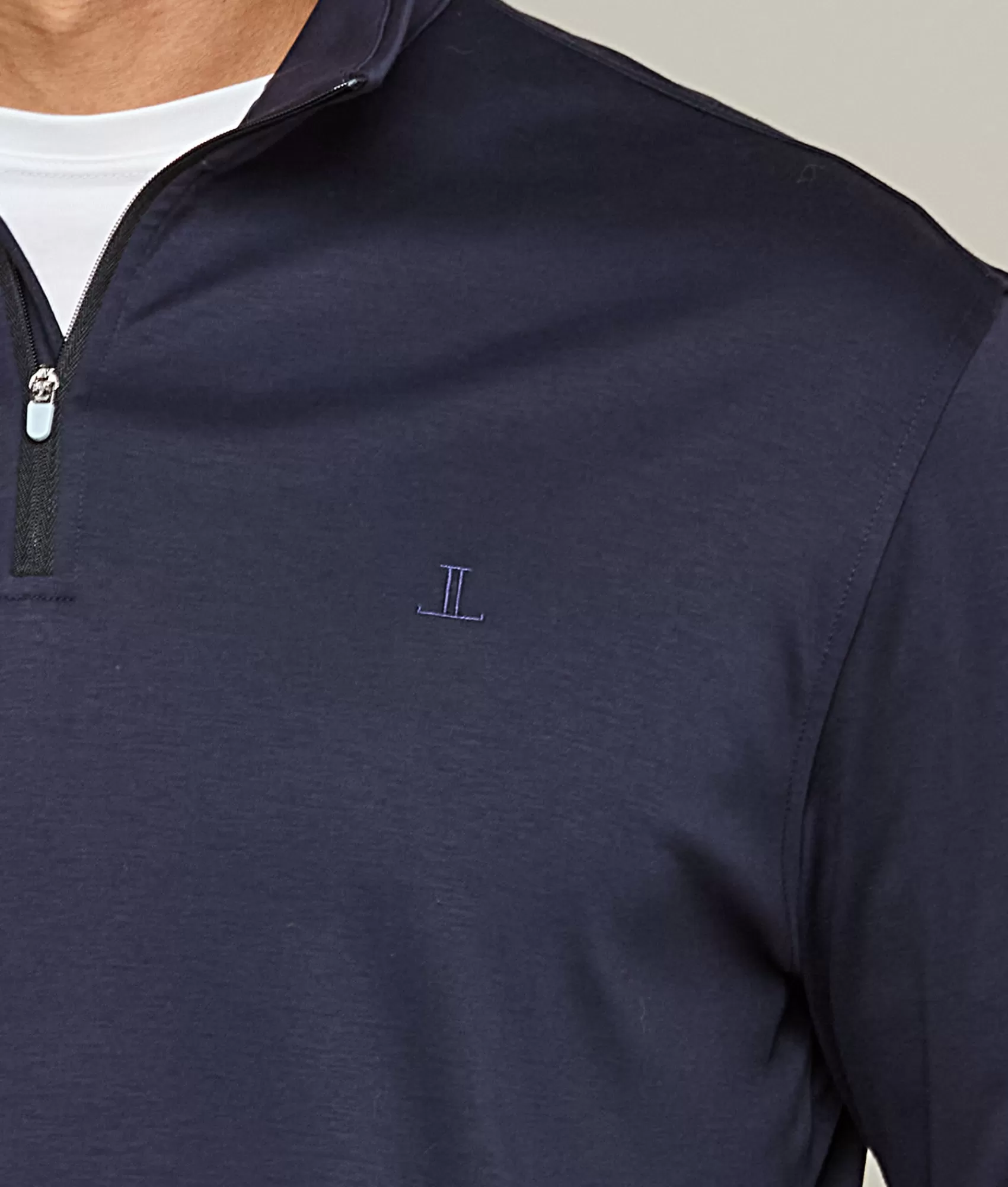 Lucchese Outerwear | Lightweight Quarter Zip Navy