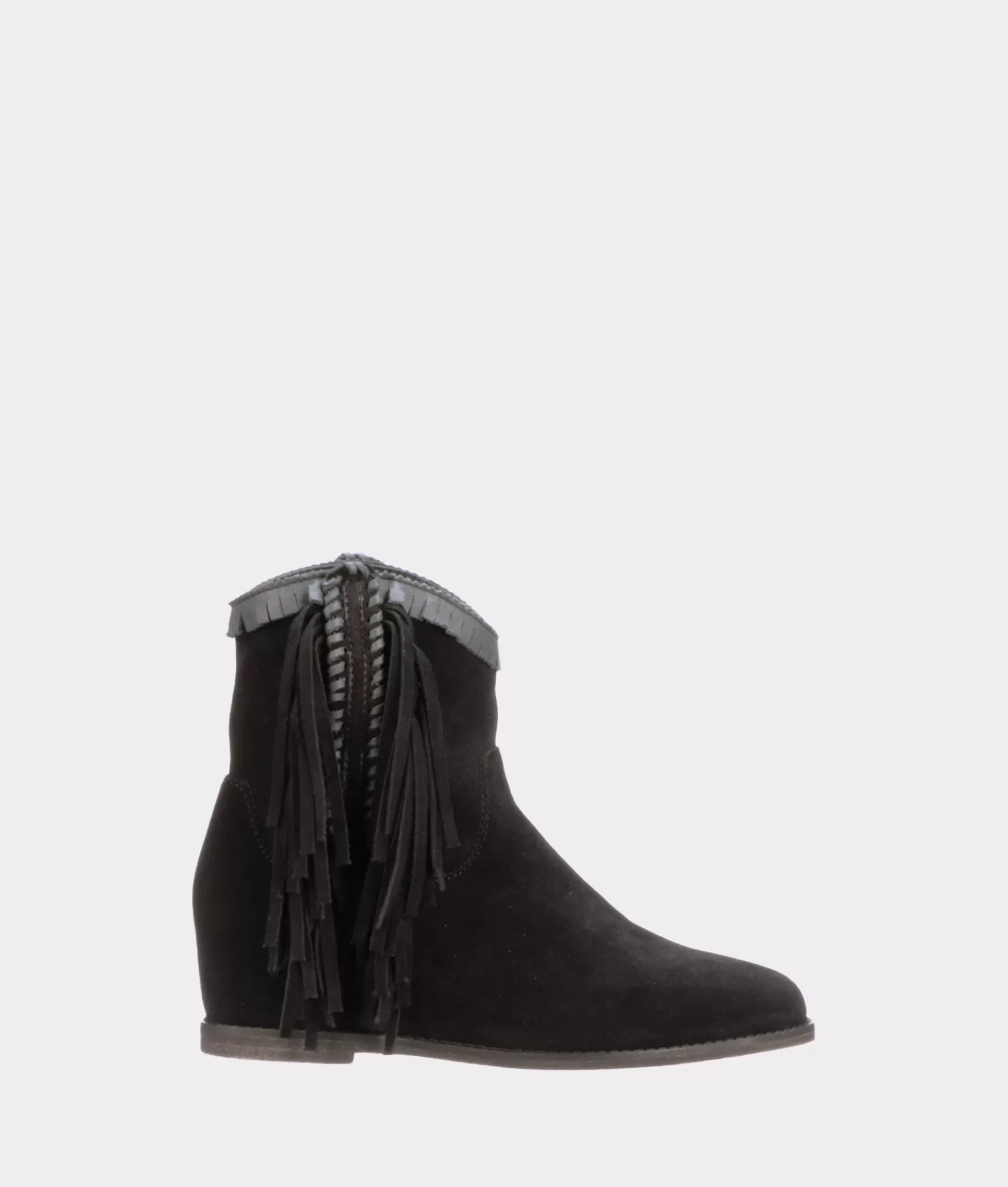 Lucchese Booties | Martina Fringe Black