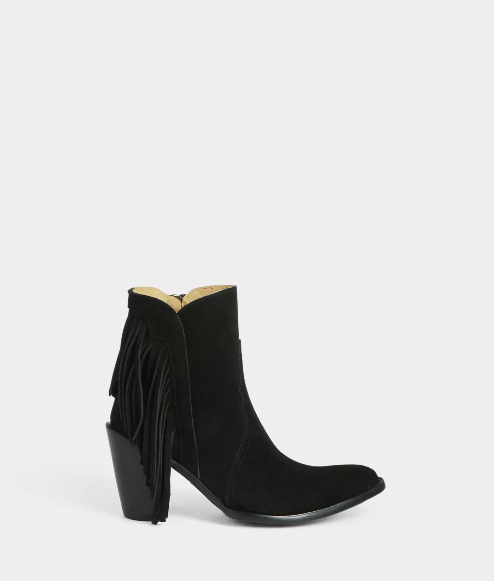 Lucchese Booties | Cowboy | Maypop Black