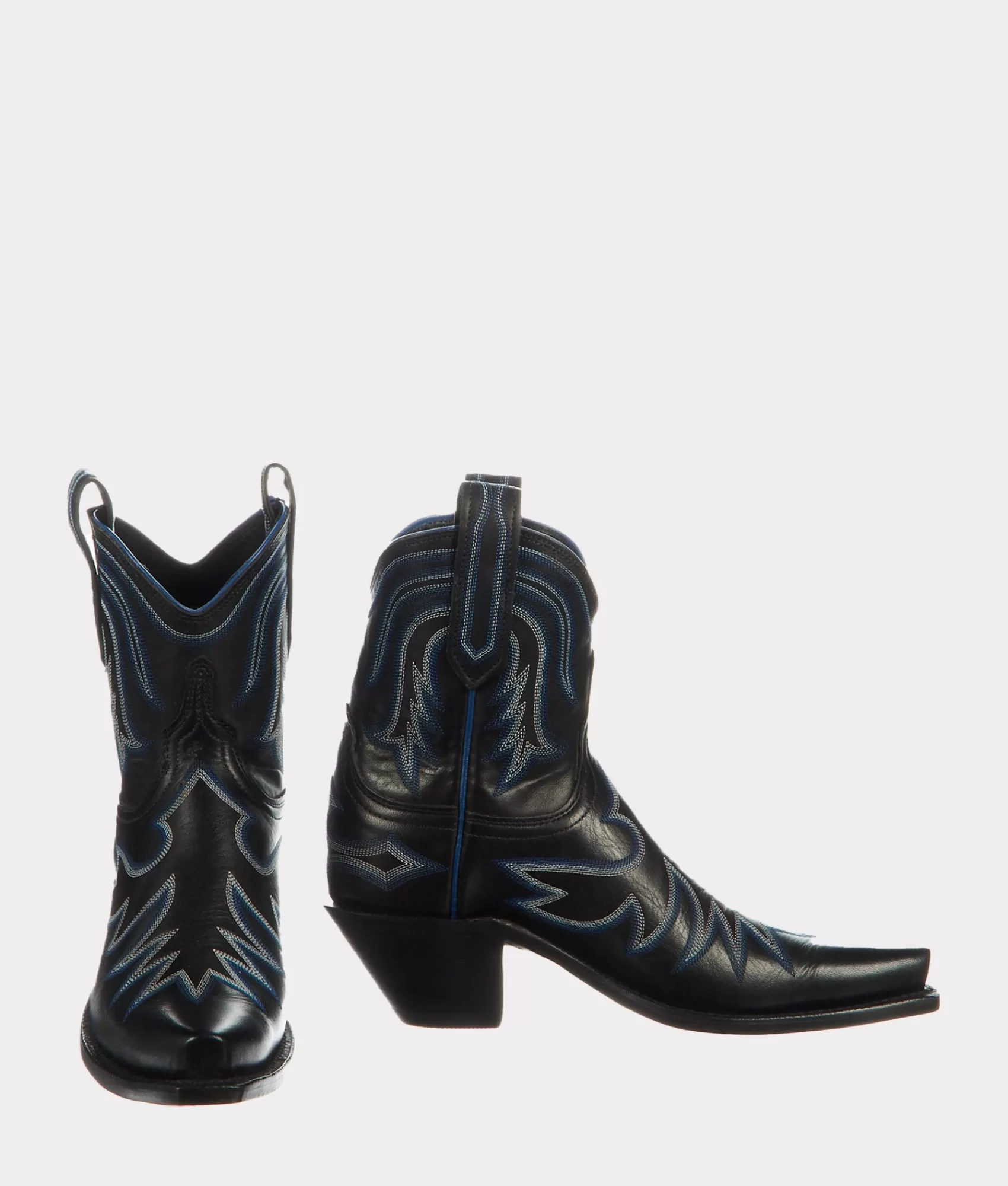 Lucchese Booties | Cowboy | Pris Black