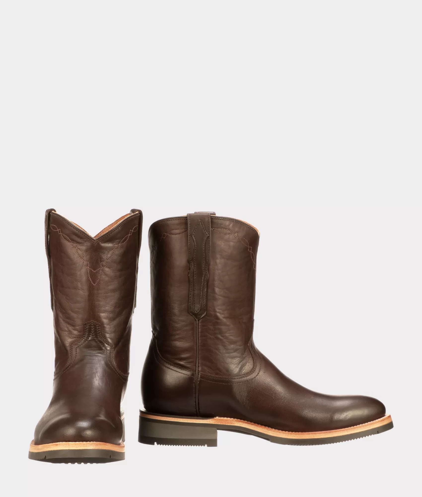 Lucchese Barn Boots | Raymond Chocolate