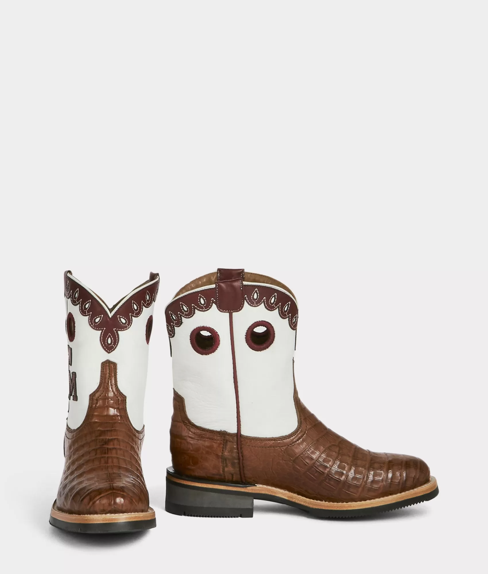 Lucchese Barn Boots | Women's A&M Exotic Barn Boot Sienna